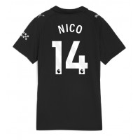 Manchester City Nico Gonzalez #14 Bortedrakt Dame 2025-26 Kortermet